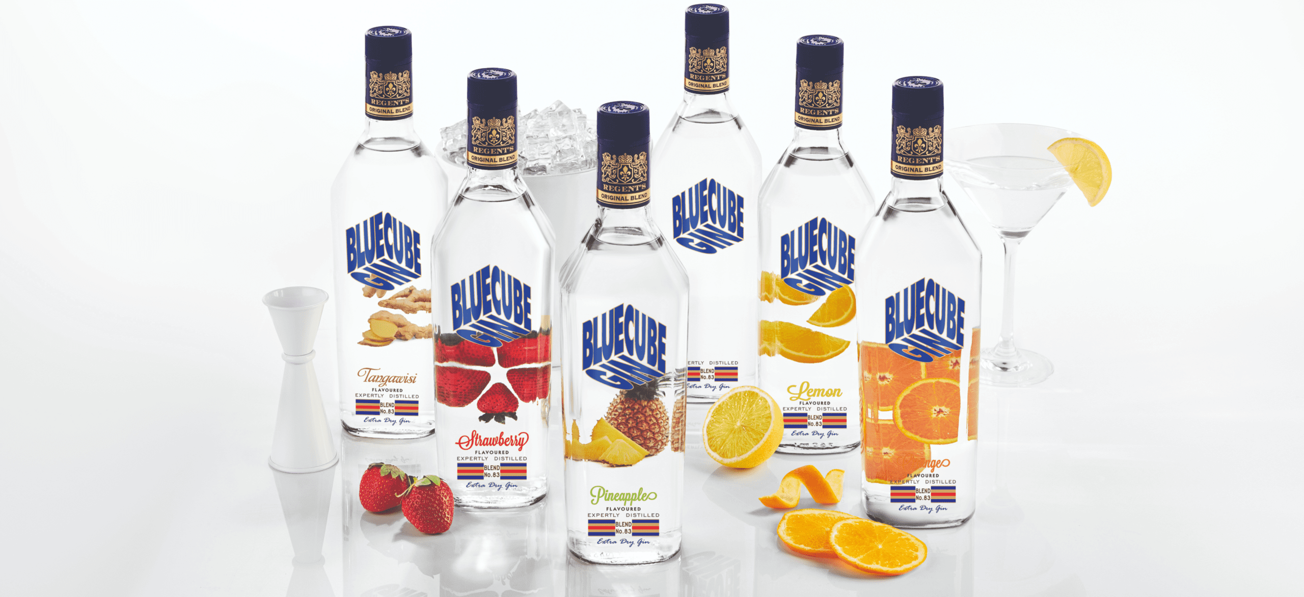 blue cube gin desktop banner