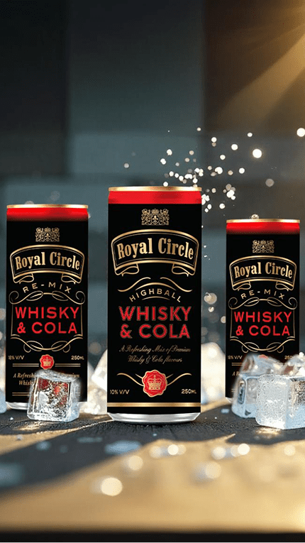 Royal Circle Whisky & Cola mobile banner