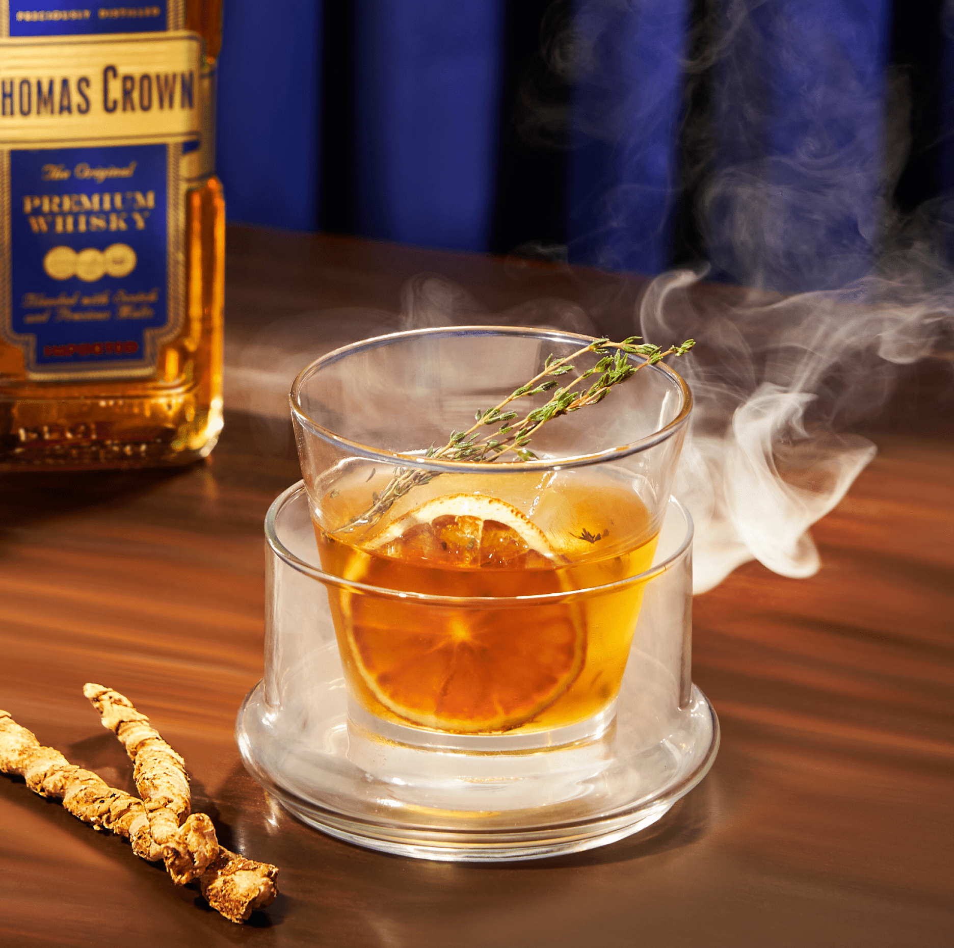 The Thomas Crown premium whisky