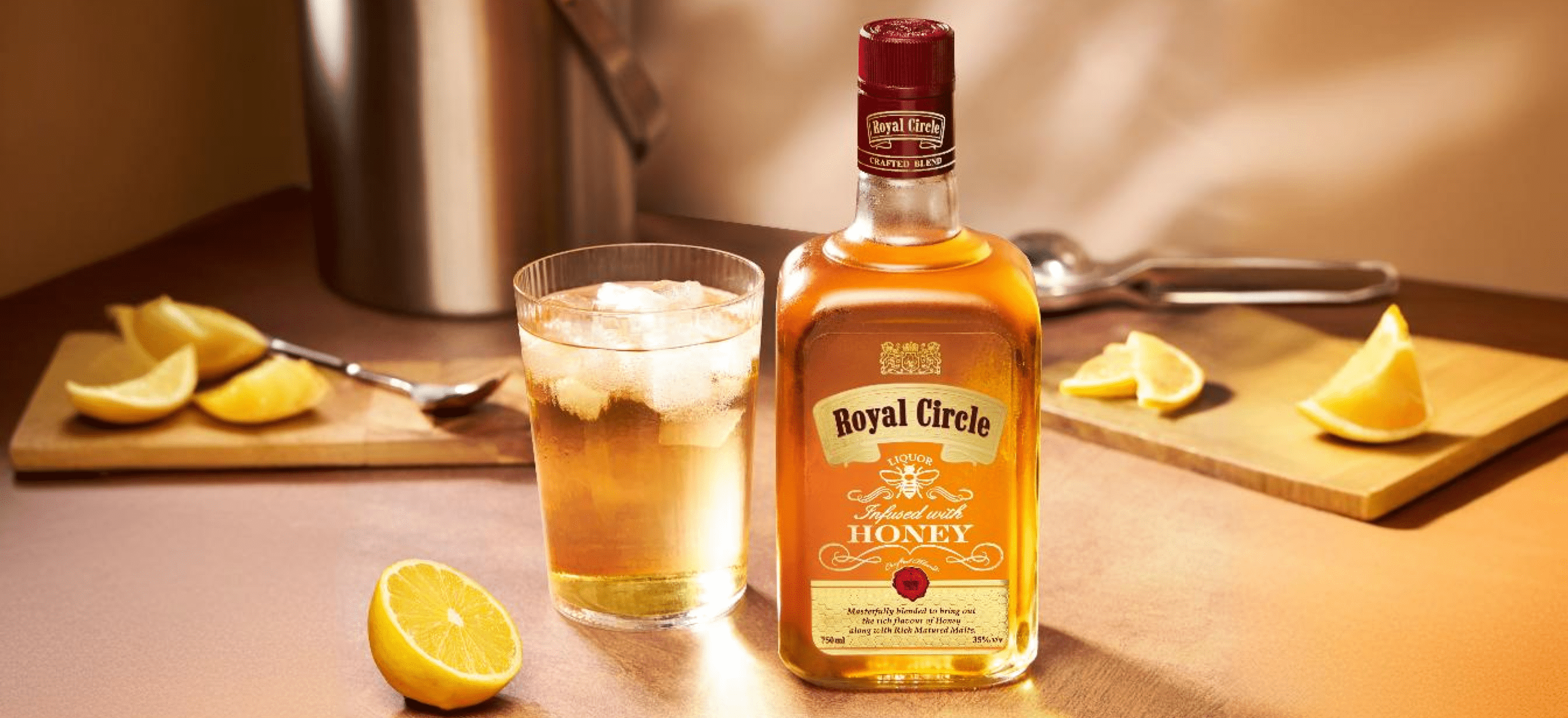 royal circle honey desktop banner